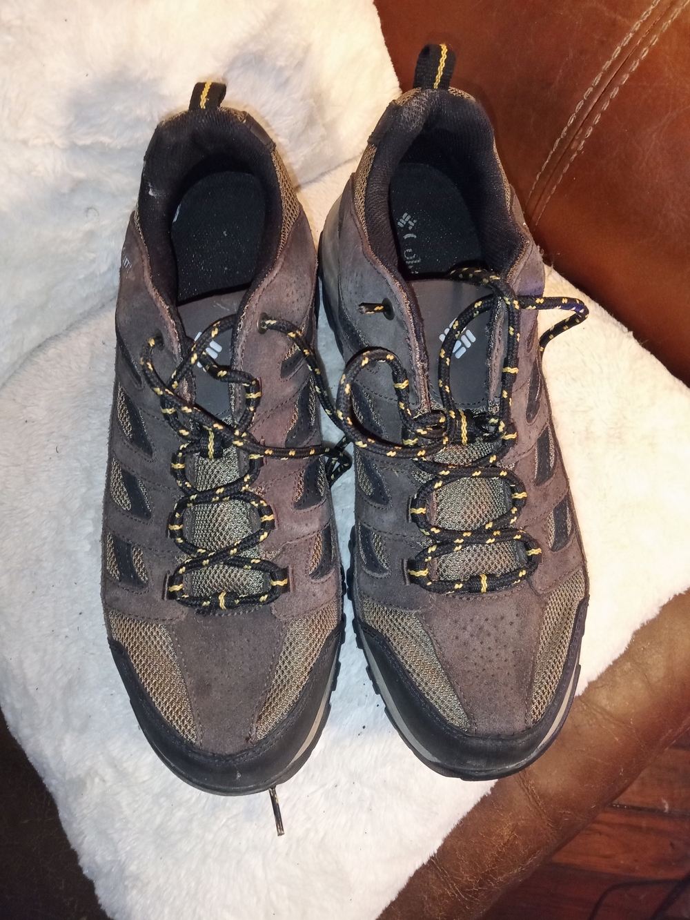 Columbia Brown and Black Outdoor Hiking Shoes